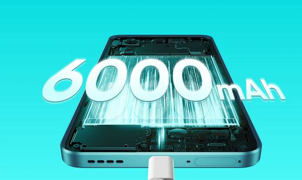 ilustrasi realme P3 5G dengan baterai 6000 mAh (realme.com)